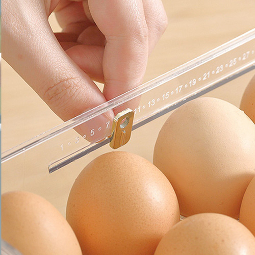 자동으로 접히는 슬림 계란 보관함 (배송지연)